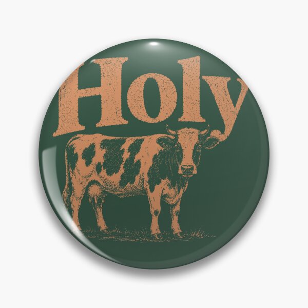 Item preview, Holy Cow Vintage Retro Cow Graphic  designed and sold by the-TeeSpark.