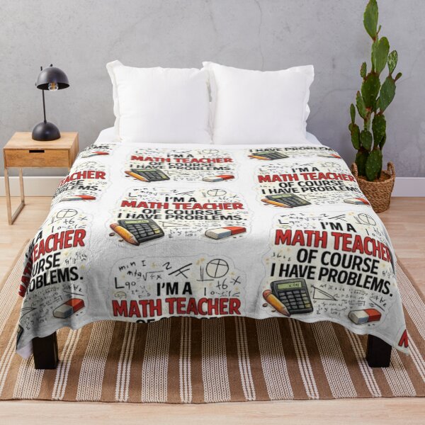 Item preview, I'm a Math Teacher, Of Course I Have Problems – Funny Pun Sticker designed and sold by RaresS.