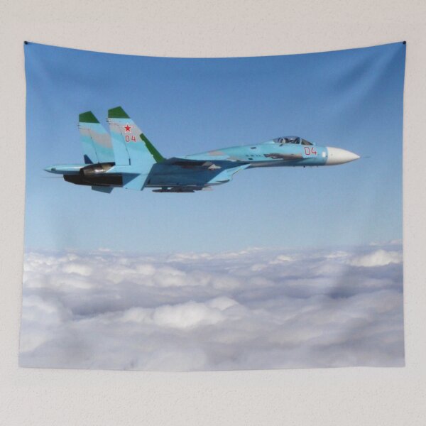Item preview, Su27 sukhoi soviet flanker jet red star pilots designed and sold by PilotandPlane.