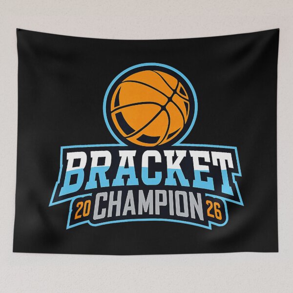 Item preview, Title 2026 Basketball Bracket Champion Vintage Sports Badge with Retro Athletic Style designed and sold by allistermariam.