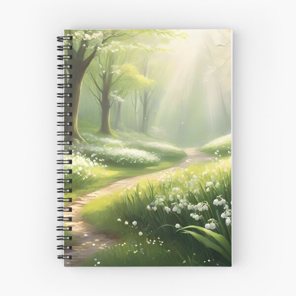 Item preview, Spring Forest and Lily of the Valley Field designed and sold by NeyhineAngelionShop.