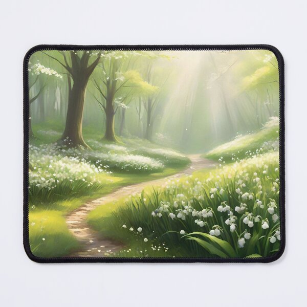Item preview, Spring Forest and Lily of the Valley Field designed and sold by NeyhineAngelionShop.