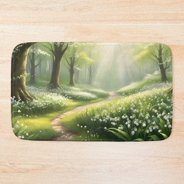 Item preview, Spring Forest and Lily of the Valley Field designed and sold by NeyhineAngelionShop.