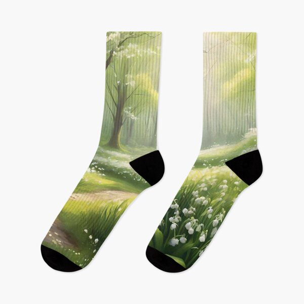 Item preview, Spring Forest and Lily of the Valley Field designed and sold by NeyhineAngelionShop.