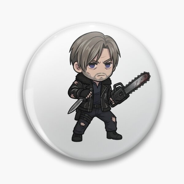 Item preview, Chibi Leon Scott Kennedy | Resident Evil Requiem designed and sold by stickershopsss.