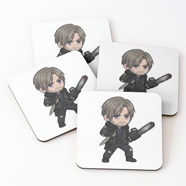 Item preview, Chibi Leon Scott Kennedy | Resident Evil Requiem designed and sold by stickershopsss.