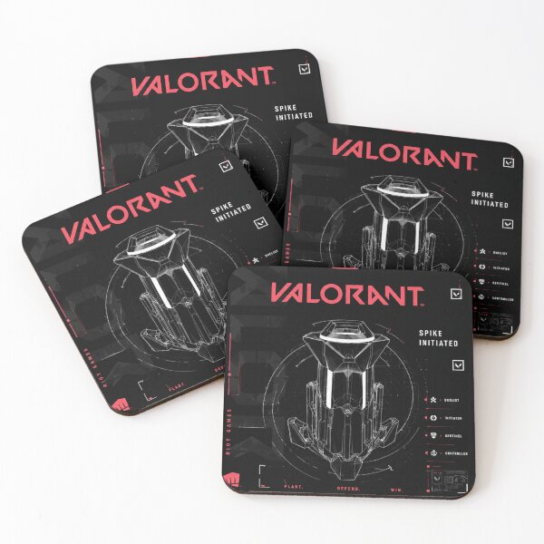Item preview, Valorant Spike Initiated Blueprint Poster | Tactical FPS Gaming Wall Art | Cyber Esports Design designed and sold by NBT-NOVA.