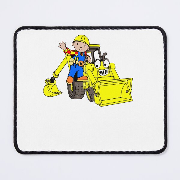 Item preview, Friendly Construction Worker and Excavator Machine designed and sold by Lokmaneshop.
