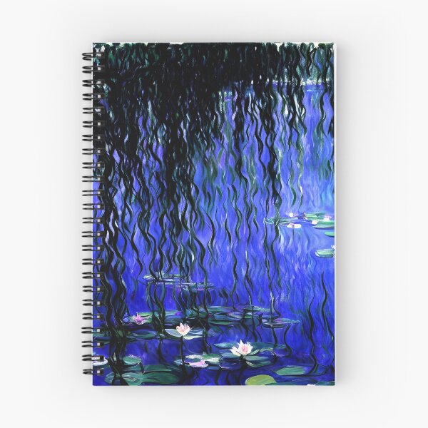 Item preview, Water Lilies and Weeping Willow Branches designed and sold by artdesignsnow.