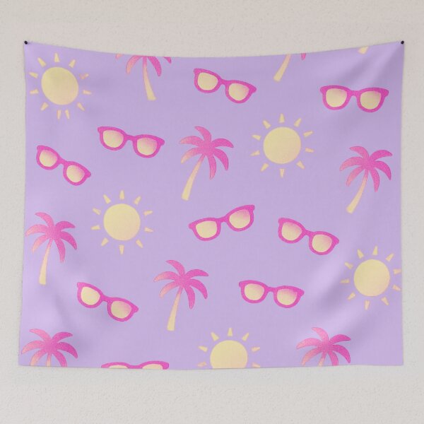 Item preview, Sun And Palm Trees designed and sold by LyssasMindArt.