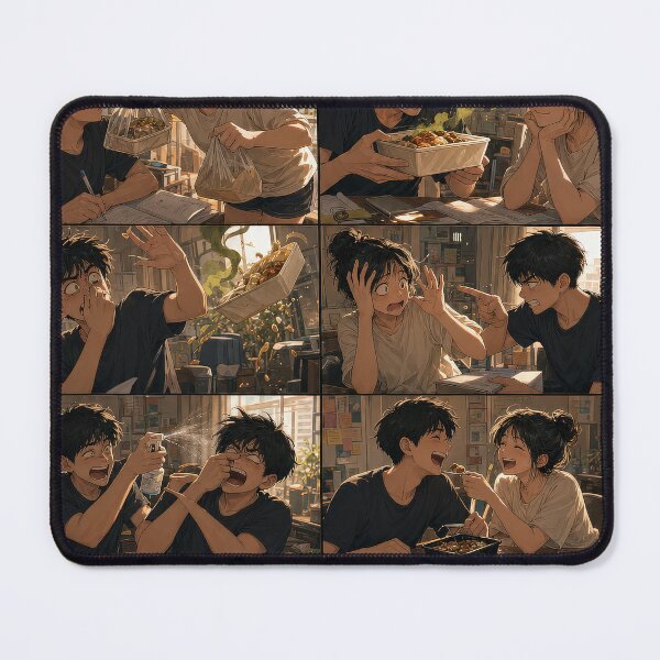Item preview, Student Life Cozy Reading Room Comic Print designed and sold by Grafititee.
