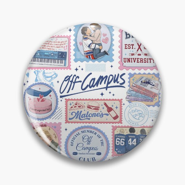 Item preview, Off Campus Hockey Stamps Briar University  designed and sold by Achkalona.