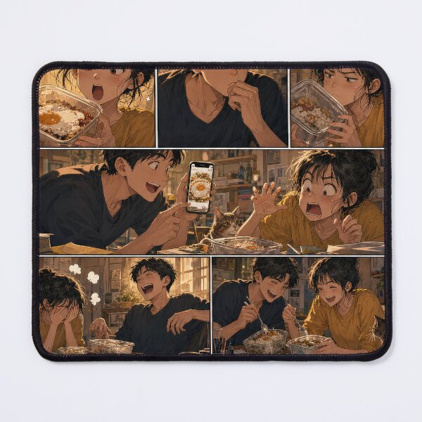 Item preview, Student Life Cozy Reading Room Comic Print designed and sold by Grafititee.