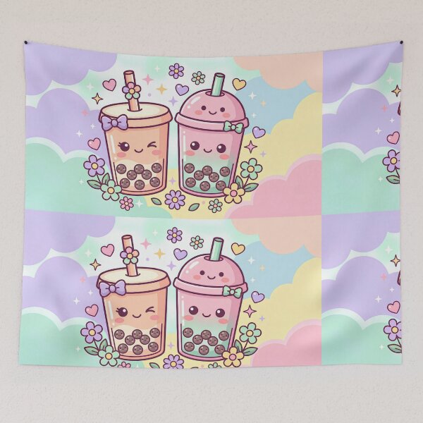 Item preview, Bubble Tea Friends designed and sold by Tharaazu.
