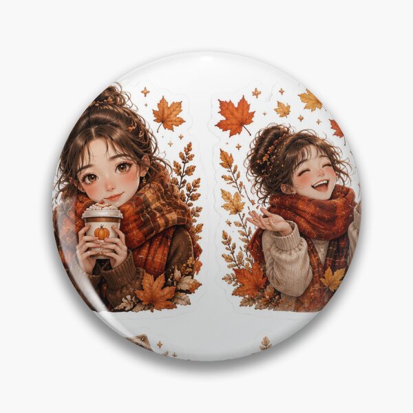 Item preview, Cozy Autumn Aesthetic Sticker Sheet designed and sold by KeerthiCuteFind.