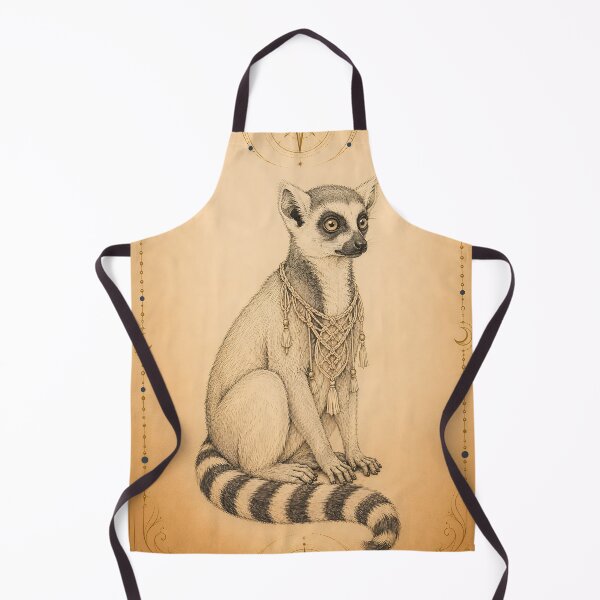 Item preview, Boho Lemur Wall Art – Celestial African Animal Print designed and sold by Martin's_Design.