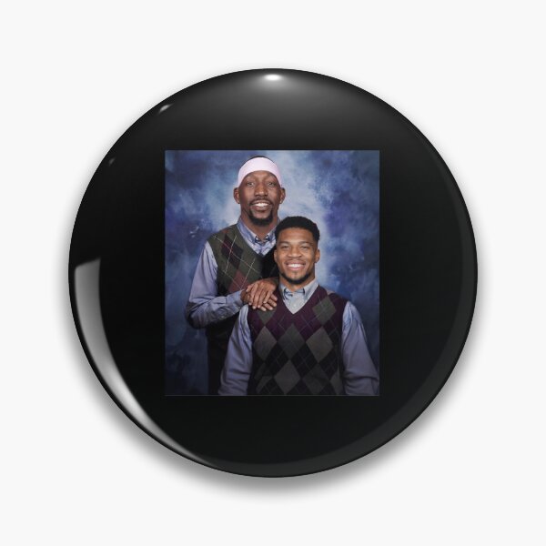 Item preview, Giannis Antetokounmpo Bam Adebayo Step Brothers Miami Basketball designed and sold by DesignForYou79.