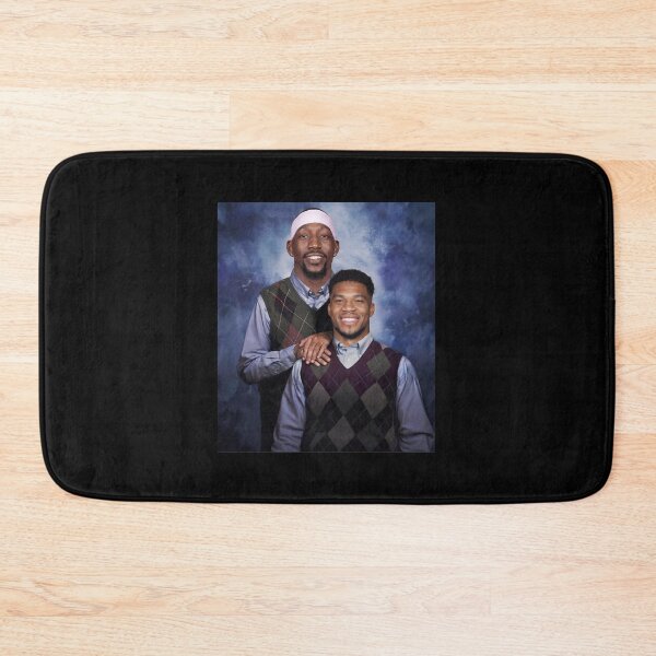 Item preview, Giannis Antetokounmpo Bam Adebayo Step Brothers Miami Basketball designed and sold by DesignForYou79.