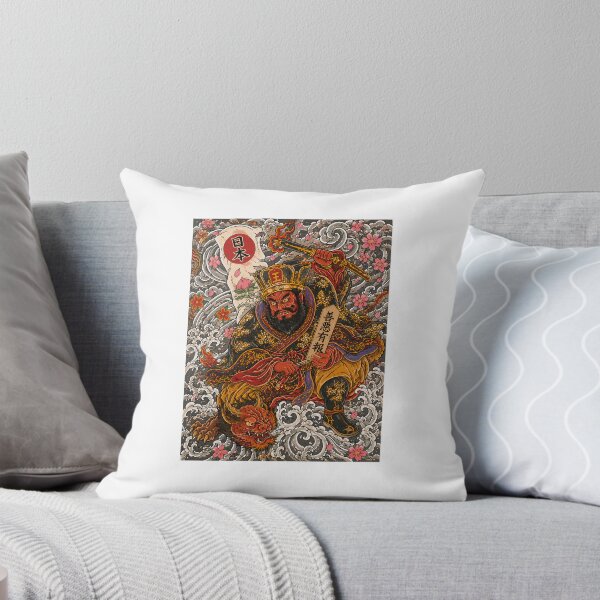 Item preview, Enma Daiō – King of Hell | Japanese Irezumi Art designed and sold by キンタロウ インク.