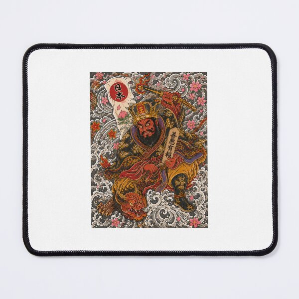 Item preview, Enma Daiō – King of Hell | Japanese Irezumi Art designed and sold by キンタロウ インク.
