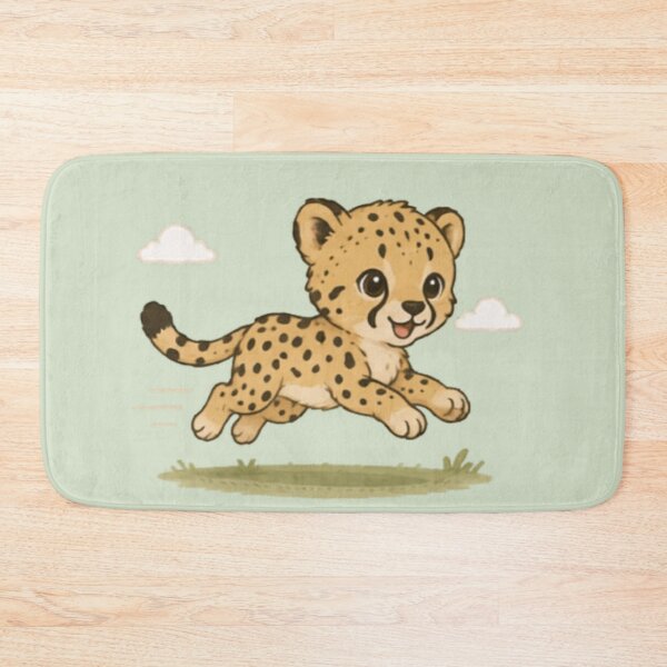Item preview, Fast & Fierce Cute Cheetah designed and sold by MellowMunchkins.