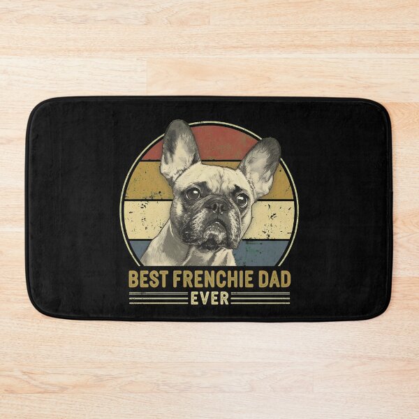 Item preview, Best Frenchie Dad Ever Retro Dog Portrait designed and sold by SoyLamderma.