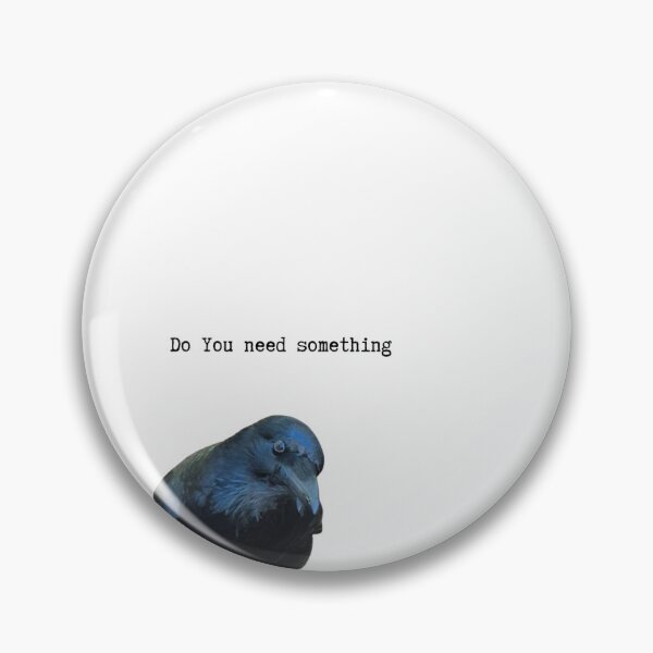 Item preview, Demanding Crow designed and sold by nicoleliz.