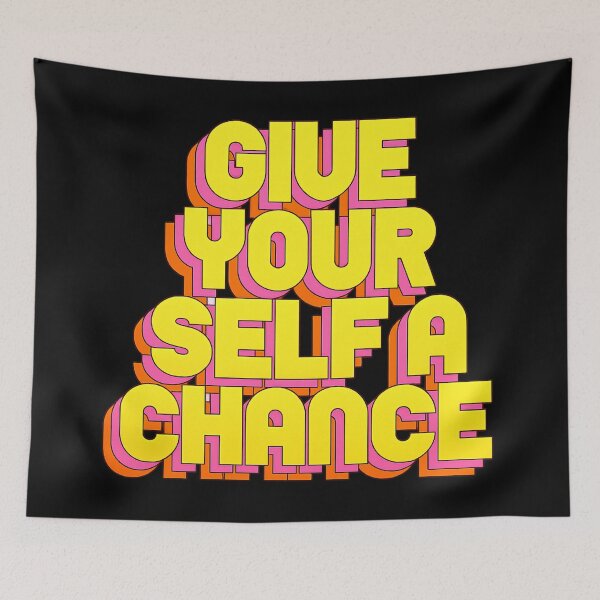 Item preview, give yourself a chance designed and sold by Zheap14.