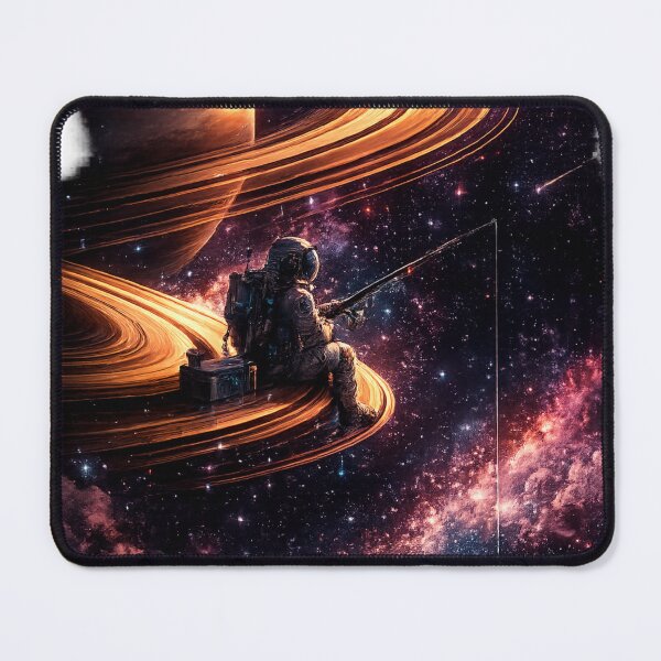 Item preview, Cosmic Catch Astronaut Fishing Art designed and sold by S06PMarketing.