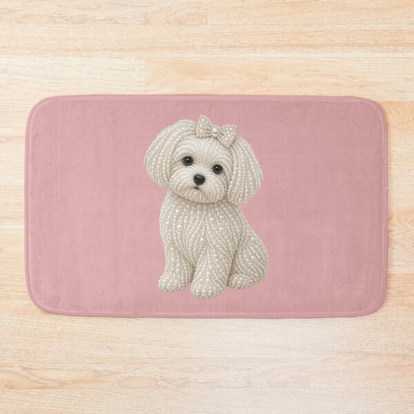 Item preview, Adorable Pearl-inspired White Maltese Puppy designed and sold by pixiedustpaint.