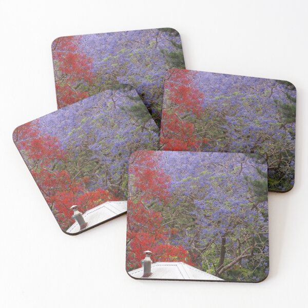 Item preview, Jacaranda & Illawarra Flame  designed and sold by Pixsell Image.