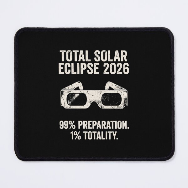 Item preview, Total Solar Eclipse 2026 Comedy Glasses JUN-253 designed and sold by noberic.