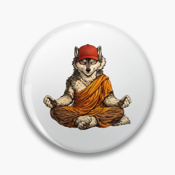 Item preview, Zen wolf designed and sold by Mangurrian Shop.