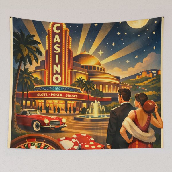 Item preview, Poster visit the casino designed and sold by carlessuitton.