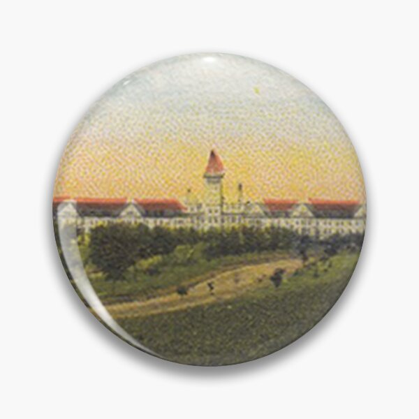 Item preview, Fergus Falls State Hospital Vintage Postcard – State Hospital Buildings designed and sold by GhostlyWorld.