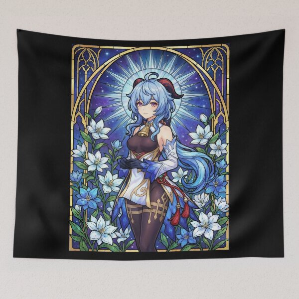 Item preview, Stained Glass Ganyu designed and sold by Thunderbelts.