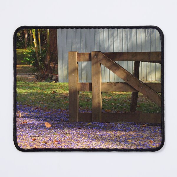 Item preview, Jacaranda Gate designed and sold by Pixsell Image.