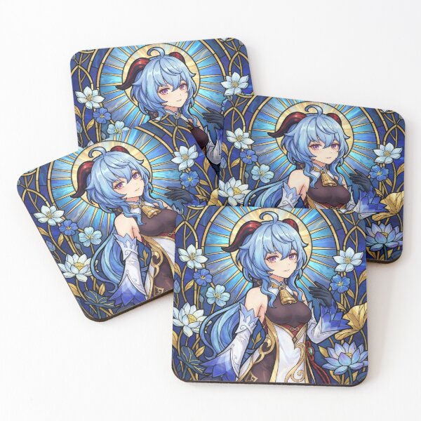 Item preview, Stained Glass Ganyu designed and sold by Thunderbelts.