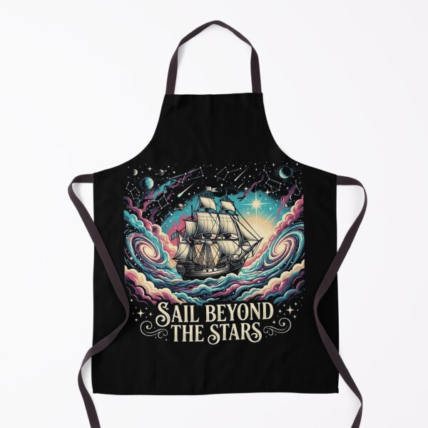 Item preview, Sail Beyond the Stars – Cosmic Ship Design designed and sold by Dogandesighn.