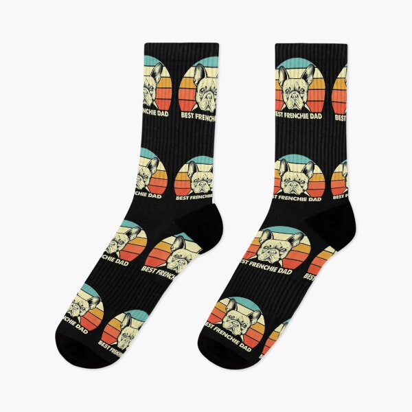Item preview, Retro Sunset Best Frenchie Dad Apparel designed and sold by SoyLamderma.