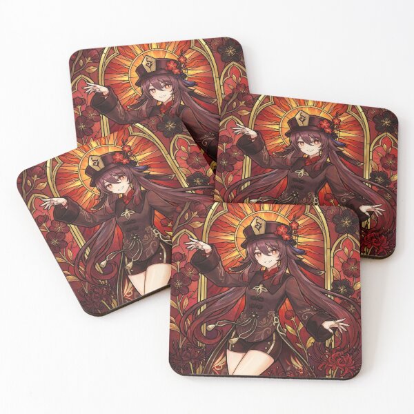 Item preview, Vitral Hu Tao designed and sold by Thunderbelts.