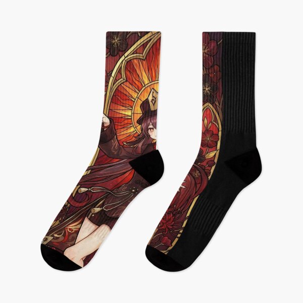 Item preview, Stained Glass Hu Tao designed and sold by Thunderbelts.