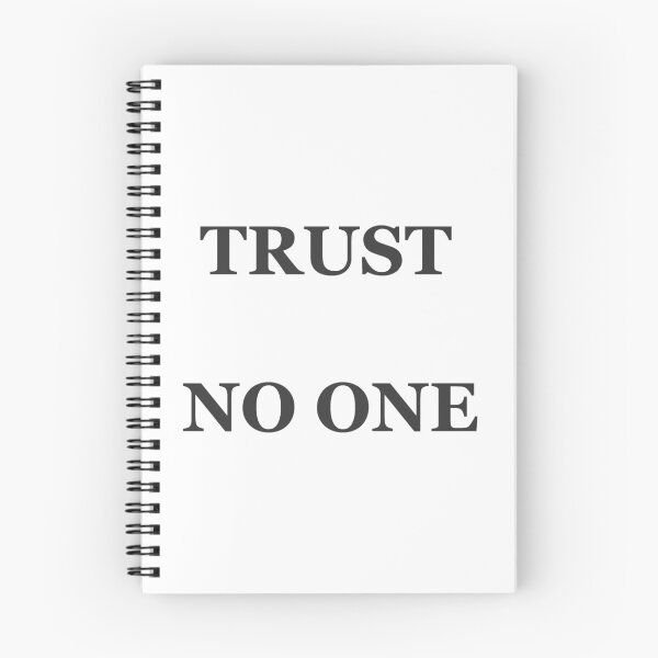 Item preview, TRUST NO ONE designed and sold by CDG142.