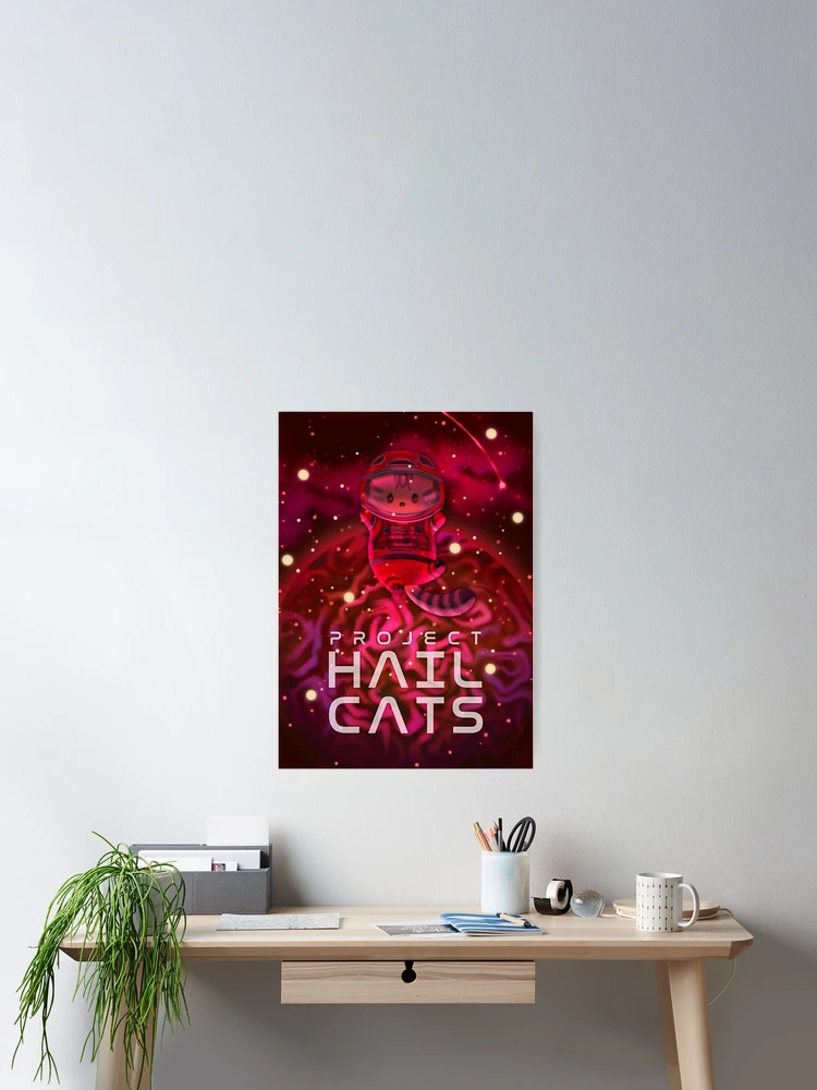 Thumbnail 2 of 3, Poster, Project Hail Cats - Filtered designed and sold by RorisRealms.