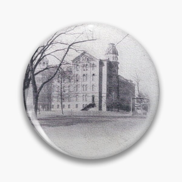 Item preview, Columbus State Hospital Original Vintage Postcard – The Largest Under One Roof designed and sold by GhostlyWorld.