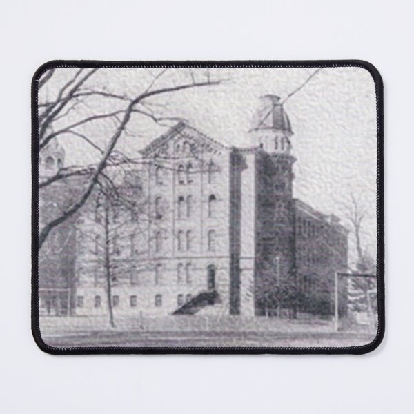 Item preview, Columbus State Hospital Original Vintage Postcard – The Largest Under One Roof designed and sold by GhostlyWorld.