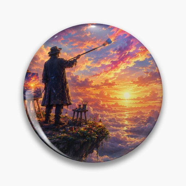 Item preview, The Painter of the Sky Fantasy Art designed and sold by S06PMarketing.