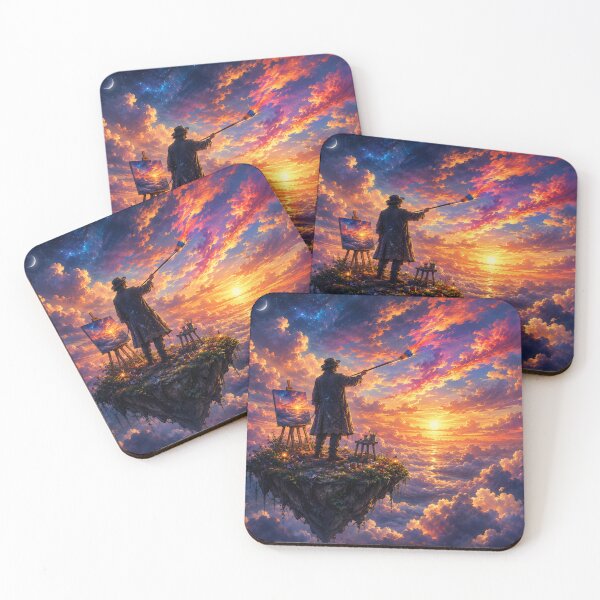 Item preview, The Painter of the Sky Fantasy Art designed and sold by S06PMarketing.