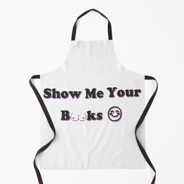 Item preview, Show Me Your Books – Funny Double Meaning Typography with Smiley Face designed and sold by RaresS.