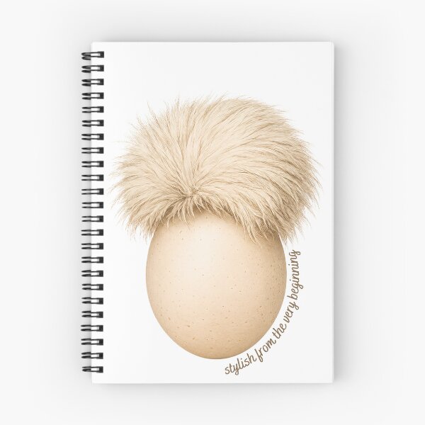 Item preview, Stylish Silky Chicken Egg, Silkie Chicken haircut, designed and sold by print-ES.